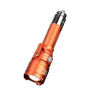 Car Emergency Flashlight 10W RGBW Zoomable USB C Rechargeable Safety Light for Roadside Camping With 12V Charger LED Torch