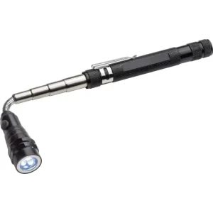 Certified 3 LED Aluminum Torch Flexible Telescopic Extendable Magnetic Pick-up Tool Outdoor Camping Flashlight