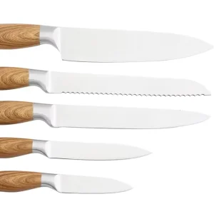 Chef’s Cooking Knife Meat Cutter Kitchen Knife Stainless Steel Kitchen Tools 5 piece Set