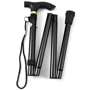 Convenient Folding Cane Portable Walking Stick for the Elderly and Disabled