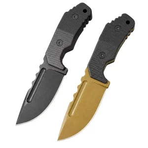 Custom Bulk Full Tang 8Cr13MoV Fixed Blade Hunting Knife G10 Handle Tactical Survival Outdoor Knife with Kydex Sheath