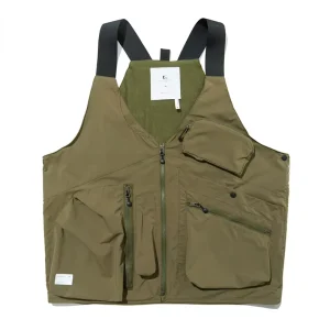 Custom Men’s Multi-pocket Functional Wind Dual-purpose Tactical Sling Vest