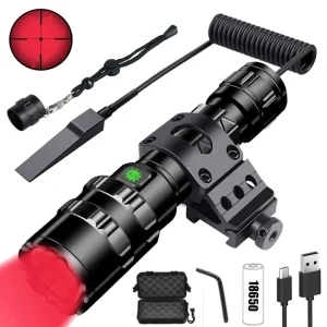Custom Powerful Heavy Duty High Bright Outdoor Camping USB Rechargeable Torches LED Tactical Flashlight With Ppressure Switch