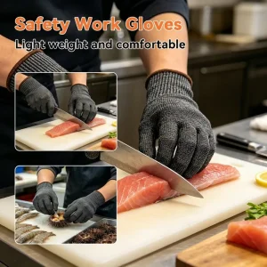Custom Production Anti cutting Gloves Liner Touch Screen Compatible Precision Safety Gloves for Electronics QC