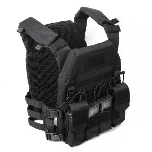 Custom Tactical Vest Black Equipment Vest Combat Tactical Protective Vest Plate Carrier