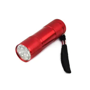 Custom logo 9 LEDs Led Flashlight Torch