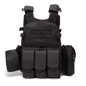 Customizable Breathable Adjustable Safety Tactical Vest Outdoor Full Coverage Waterproof One Size Fits All