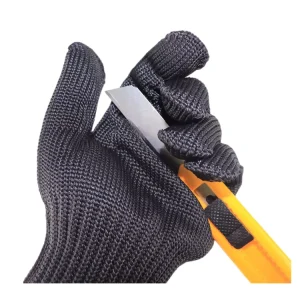 Cut Resistant Anti Slip Gray Multipurpose Workwear Gloves Protective Gloves for Industry & Kitchen Use