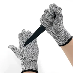 Cut-Resistant Construction Work Gloves
