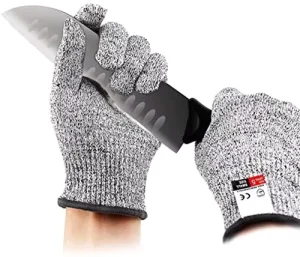 Cut Resistant Gloves Kitchen Level 5 Safety Work Gloves Cut Resistant HPPE Anti cut Working Gloves