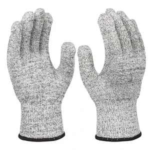 Cut Resistant Gloves Level 5 Hppe Glass Fiber Knitted Work Protection Anticut Resist Hand En388 Safety Work Cutting Gloves