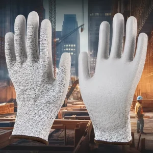 Cut Resistant Gloves Level 5 with PU Coated Anti cut Resistance Working Safety Gloves