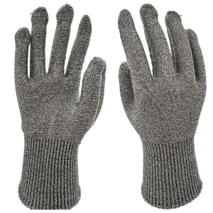 Cut-Resistant HPPE Work Gloves with Textured Full Palm and Breathable Design