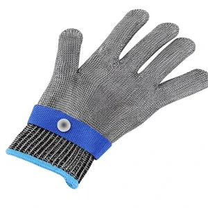 Cut Resistant Protection Glove Cut Proof Stab Resistant Woven Stainless Steel Wire Cloth Screen Use Industrial Protective Gloves
