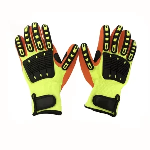 Cut Resistant Work Gloves with Sandy Nitrile Coating