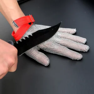 Cut resistant Metal Gloves Cut resistant Labor Protection Hand Protection Stainless Steel Wire Gloves