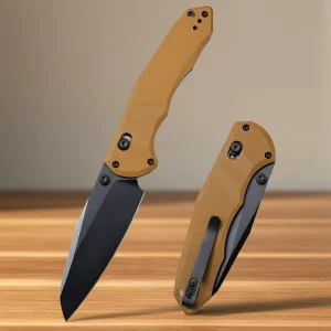 D2 Steel Blade Folding Knife G10 Handle Survival Outdoor for Outdoor Camping DIY OEM ODM Pocket Knife Multi Tools