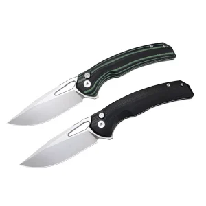D2 Steel Drop Point Blade G10 Handle Fishing Skinning Bushcraft Everyday Carry Utility Pocket Folding Knife OEM