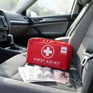 DIN 13164 Medical Supplies Training Emergency First Aid Kit Bag Outdoor European Standard CE MDR Car First Aid Kit Roadside