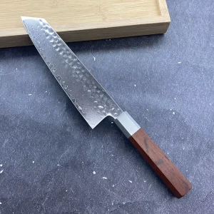 Damascus Steel Chefs Knife 20.5cm Blade Modern Minimalist Style for Household