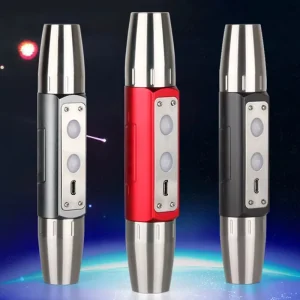 Double Head Jade Identification Flashlight Rechargeable 365 395NM LED Torch Six Light Source Lamp Jewelry Gems Detector UV