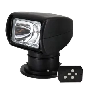 Durable 12V Waterproof Remote Control Marine Halogen Searchlight for Boat Yacht Fishing Ship