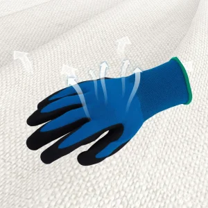 EN388 Cut-Resistant Safety Work Gloves with Nitrile Coating