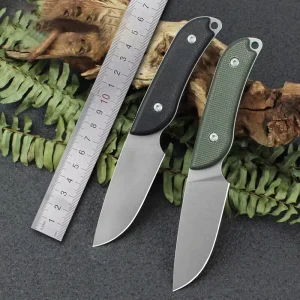 Edc Bushcraft Hunting Tactical Fixed Blade Tanto Knife Survival Self defense Knives