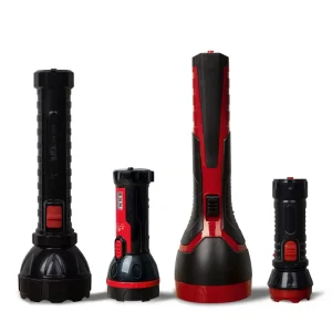 Electric Rechargeable LED Flashlight ABS Hand Torch Group