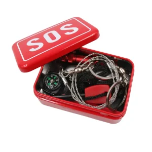 Emergency Tactical Hiking Kit 20 in 1 Survival Gear for Hunting Disaster Relief Camping Adventures and Outdoor
