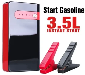 Emergency Tool Kit 12V Jump Starter 12000mAh 200A 400A Car Battery Charger Red 18-Month Warranty