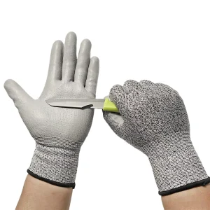 En388 Construction Work Hand Gloves Safety Gloves Cut Resistant Level 4 Level 5 Anti Cut Gloves