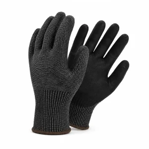 Ergonomic Design Sandy Nitrile Coated High Dexterity Anti Slip General Purpose Warehouse Handling Labor Protection Safety Gloves