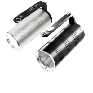 Explosion Proof LED USB Aluminum Portable Rechargeable Flashlight Searchlight 1000+ Lumens IP66 Waterproof Beam 1000M+ Miner’s