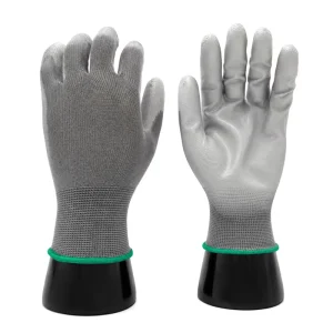 Factory Direct OEM Custom PU Safety Gloves Low MOQ High Quality PU Coated Hand Protection for Industrial Work