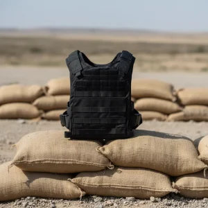 Factory Direct Safety Clothing Light Weight Black Molle Modular Tactical Assault Vest