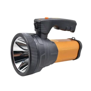 Factory Direct Sale USB High brightness Long range Rechargeable LED Handheld Searchlight IP54 Specialized Searching Hiking