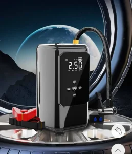 Factory Direct Supply Neutral English Car Emergency Start Power Air Pump Electric Motor Battery Starter Fire Starter