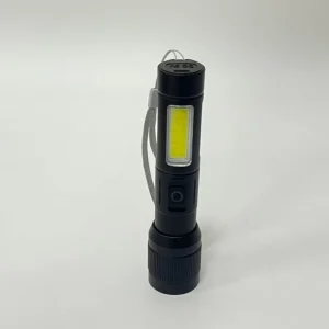 Factory New Portable LED Torch Light USB Rechargeable Emergency Flashlight Waterproof Flashlight