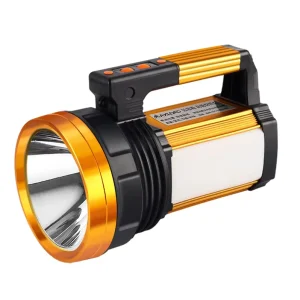 Factory Price High Power LED Rechargeable Searchlight Lithium Battery Waterproof Handheld Side Light Emergency