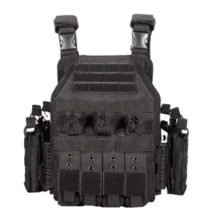 Factory Stylish Polyester Tactical Vest with Zipper Closure Wear Resistant Chest Bag for Outdoor Adventure Adventures