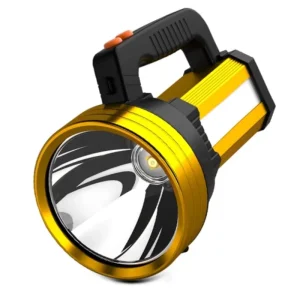 Factory Z12 Rechargeable Emergency Searchlight High Power LED Work Light 5 Modes COB Waterproof Portable Long Distance Lighting