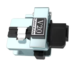 Fiber Optic Cleaver V20 High Precision Automatic Blade Return 0.5 Degree Cleave Angle 3-in-1 Holder 80000 Times Cut Life Tool