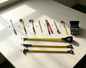 Fire Engine Rescue Equipment Set with Hard Case OEM Customization High Carbon Steel 3 Year Warranty