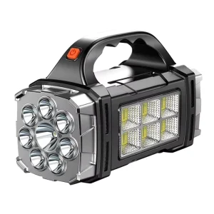 Flashlight Strong Solar Charging Outdoor Ultra bright High power Led Long range Home Patrol Portable Searchlight