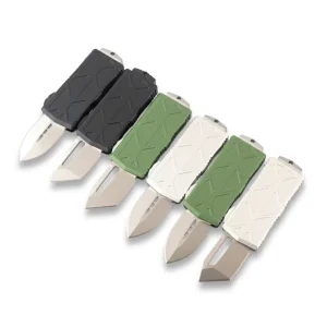 Flying Fish Edition Camping Knife Pocket EDC Tool Stainless Steel Aluminum Handle