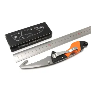 Foldable Water Rescue Cut Rope Knife Portable Scuba Diving Survival Safety Rope Cutter Tool