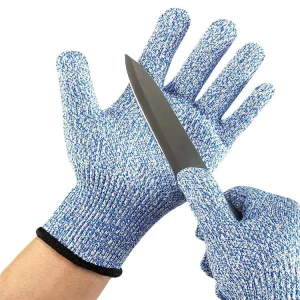 Food-Grade Cut-Resistant Kitchen Knife and Glass-Cutting Gloves