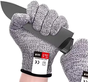 Food-Grade Level 5 Cut-Resistant Kitchen Gloves