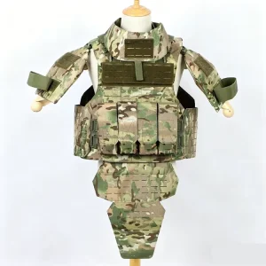Full Protective Tactical Vest Molle System Camouflage Safety Tactical Armor Vest with 3A Soft Plate